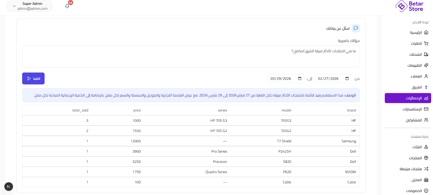 Hardware-aware ranking and recommendation results