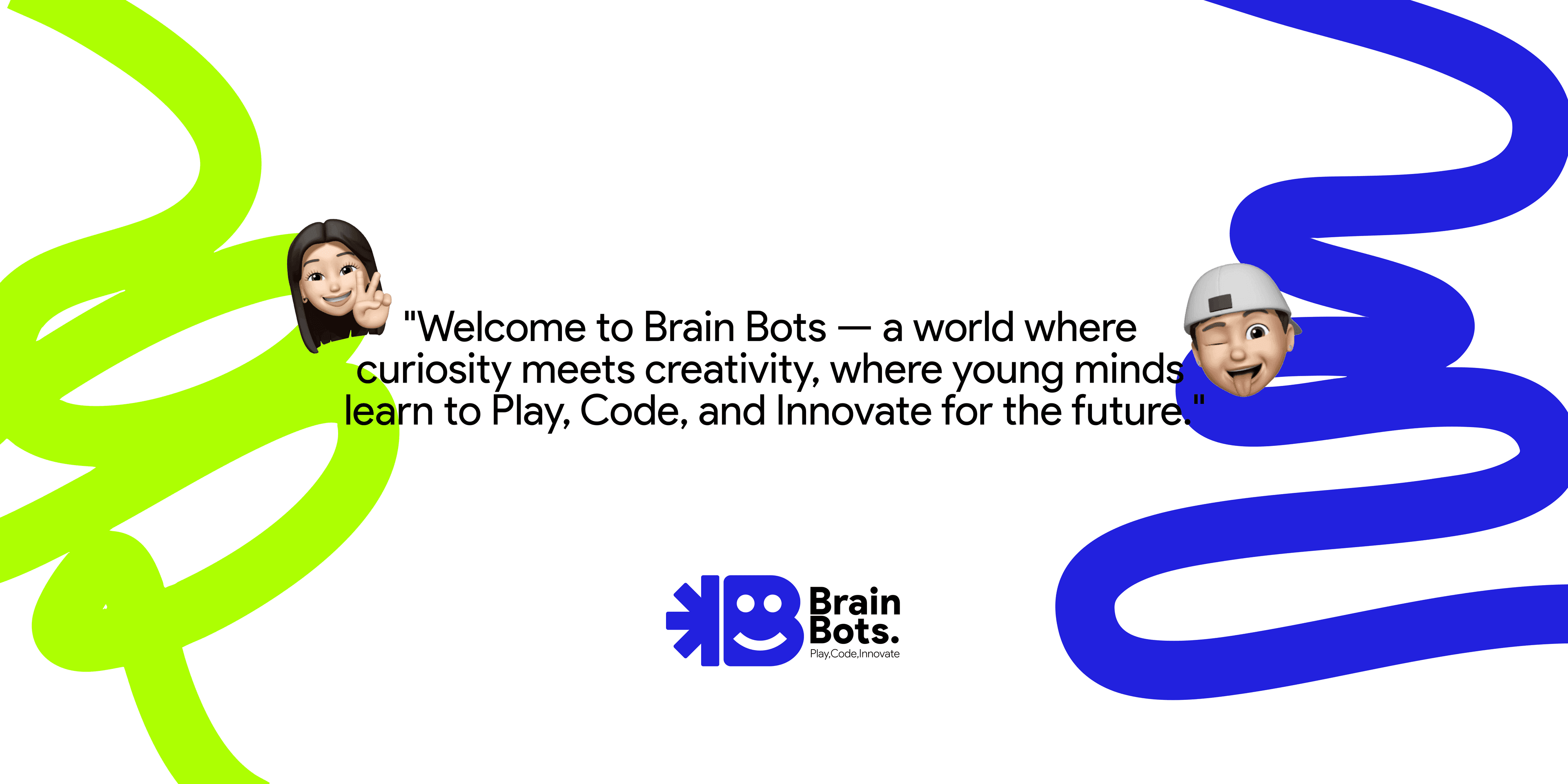 Kids-first AI and coding academy visual direction