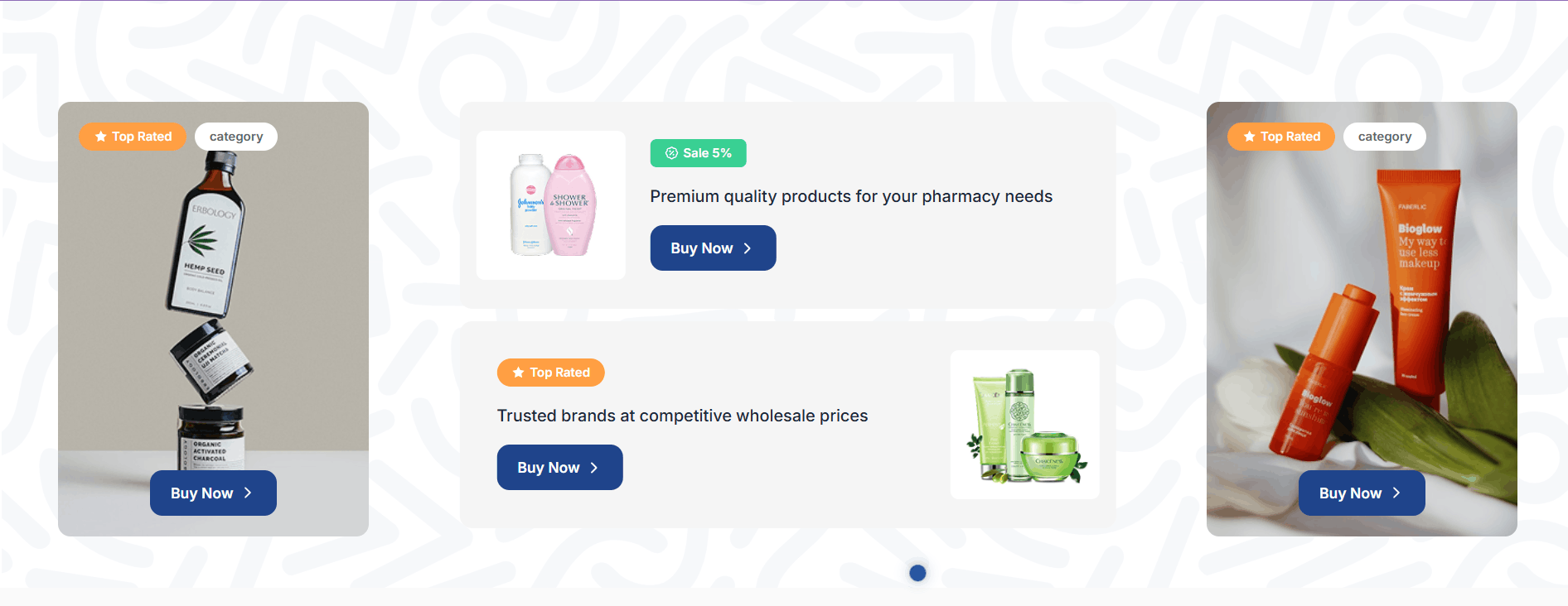 Catalog discovery and product browsing flow