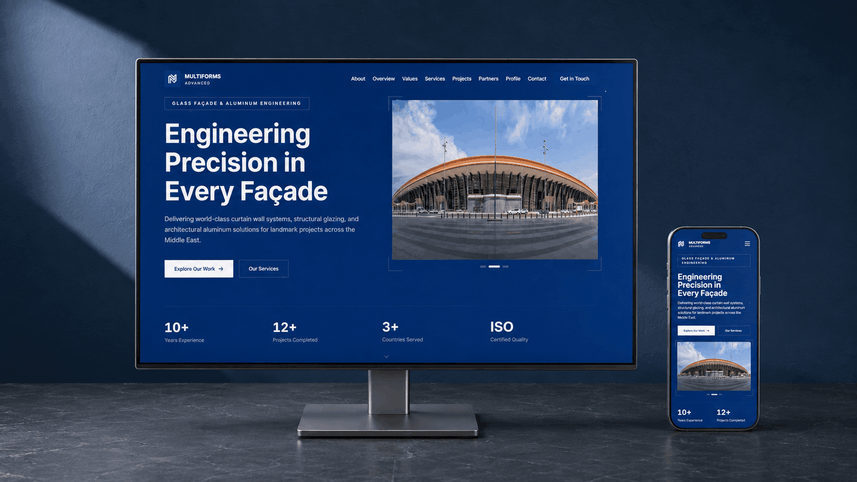 Multiforms Advanced — Corporate Engineering Website