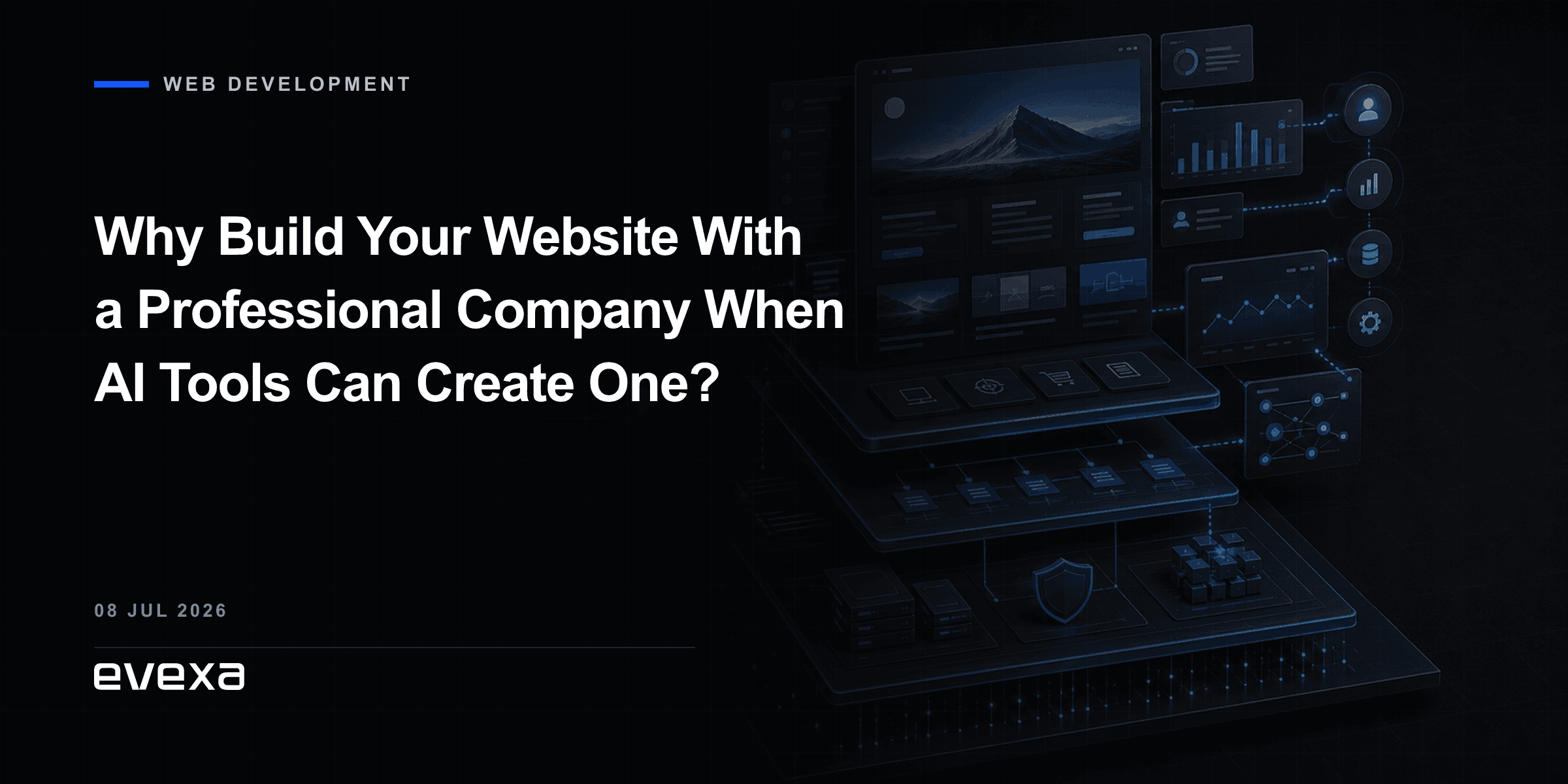 Why Build Your Website with a Professional Company When AI Tools Can Create One? poster image